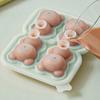 Cute Teddy Bear Ice Cube Making Mold Splash-proof And Easy To Fall Off, For Refrigerator With Container, Cute Bear Ice Cube Tray