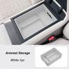 For ZEEKR 7X 2026 Center Console Silicone Armrest Storage Box Interior Styling Modified Accessories