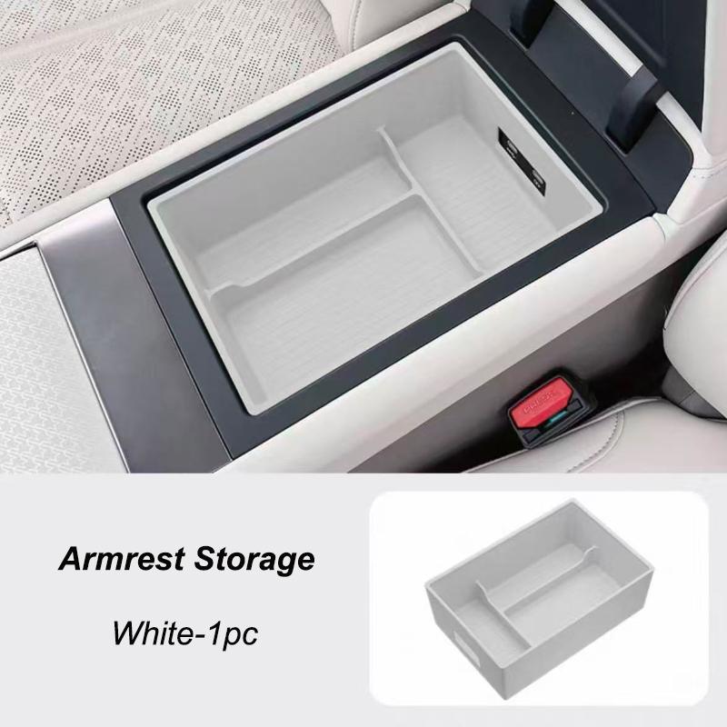 For ZEEKR 7X 2026 Center Console Silicone Armrest Storage Box Interior Styling Modified Accessories