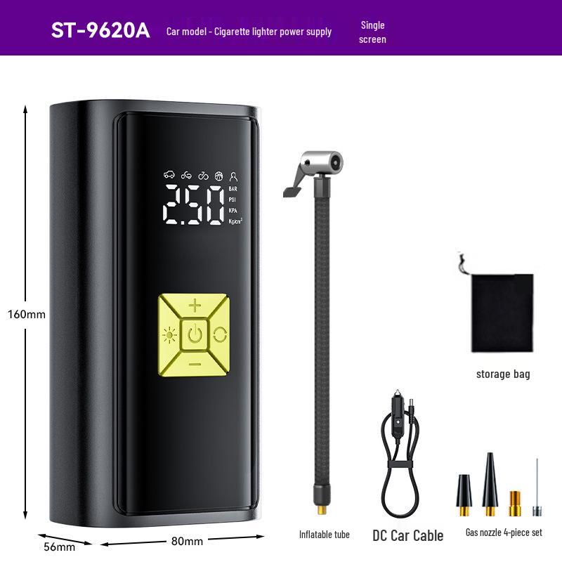 

Високопотужний портативний бездротовий електричний насос для шин