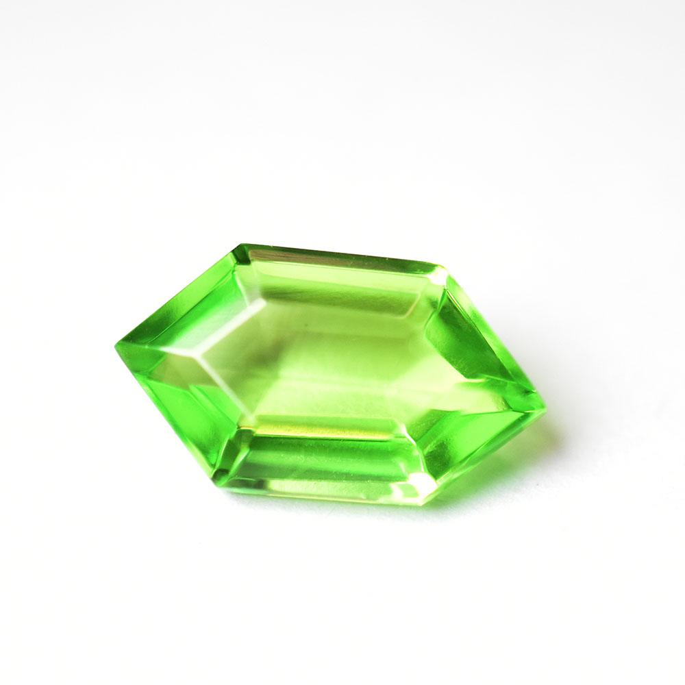 Natural GREEN Peridot 7 Ct Fancy Shape Certified Quality Loose Gemstones