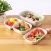 Chef's Choice Compostable Sugarcane Pulp Meal Containers with Lids