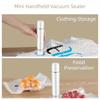 Mini Automatic Vacuum Sealer Handheld Electric Vacuum Sealer Portable Vacuum Sealing Stick  Travel