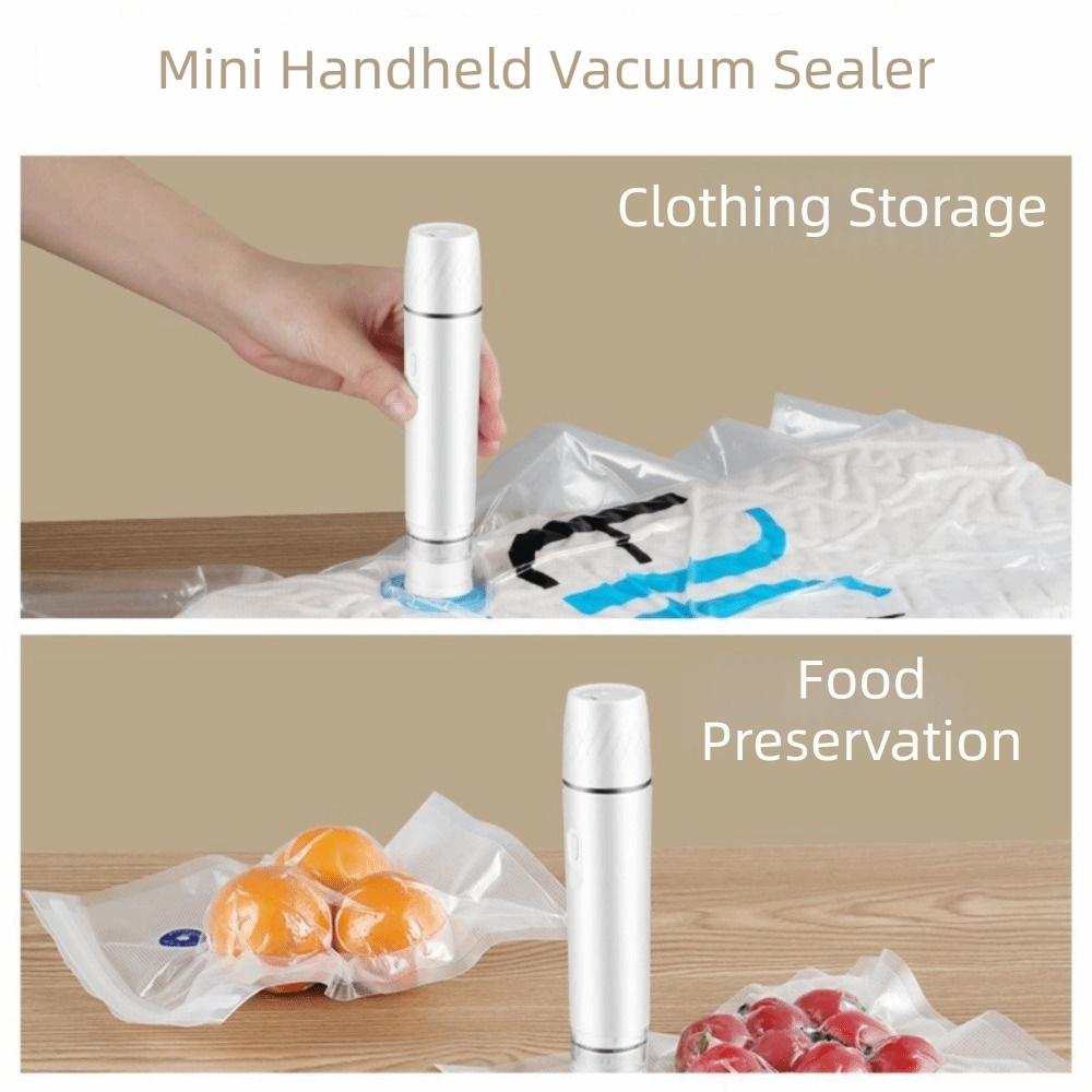 Mini Automatic Vacuum Sealer Handheld Electric Vacuum Sealer Portable Vacuum Sealing Stick  Travel