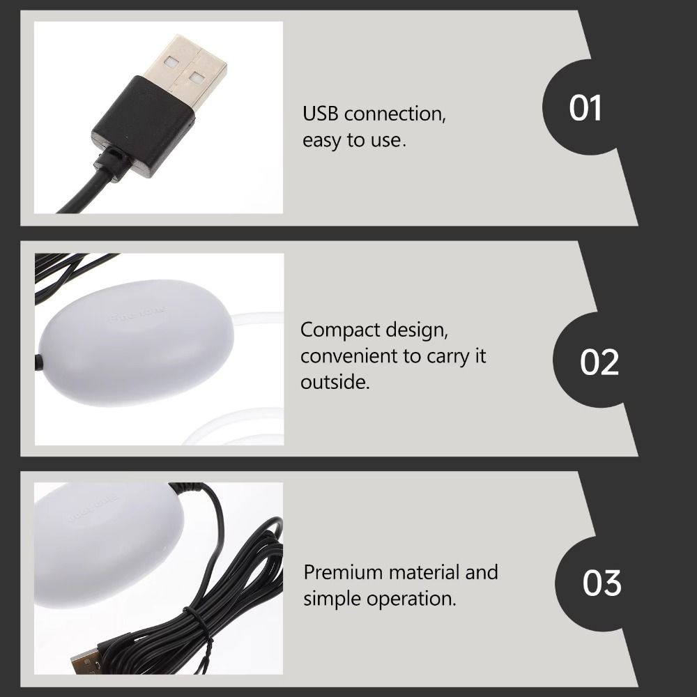 Mini Fish Tank Oxygen Pump Portable Aquarium Aerator Fish Tank Aerator USB Oxygenator  Fish Tank