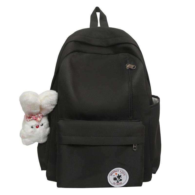 Rucsac de călătorie de mare capacitate pentru femei, de culoare solidă