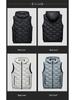 Men's Hooded Thickened Autumn/Winter Fashion Vest - Warm, Leisure Cotton Waistcoat Jacket