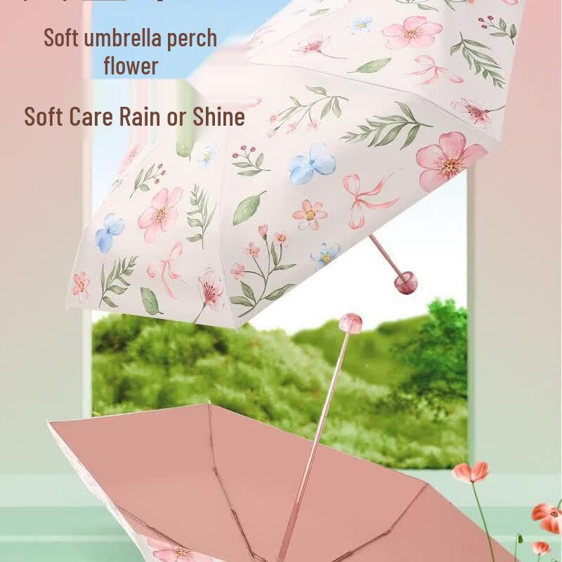 Heaven Umbrella Compact 5-Fold UV Protection Umbrella
