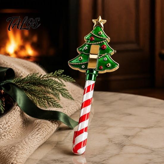 Christmas Card Reader Accessory Payment Wand, Festive Credit Holder for Readers, Reindeer Holiday Retail Display Prop Snowman Snowflake Accessory, Fun