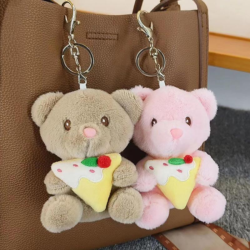 

12Cm Kawaii Cartoon Plush Bear Doll Cute Stuffed Teddy Bear Plush Toys Girls Bag Pendant Decoration For Birthday Gifts