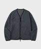 Union Blue Herringbone Reversible Liner Jacket [Graphite/Gray]