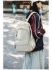 Niche Lightweight Nylon Backpack: Large-Capacity, Casual, Unisex Shoulder Bag for Commuters and Students