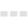 VOFUN-105 Pieces Sublimation Ornament Blanks, Round Blank Sublimation Ornaments Sublimation For Christmas Tree, DIY Handmade