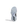 New Adidas Lockdown J Anti Slip Wear Resistant Mid Top Basketball Shoes White Black Teenagers GZ3084