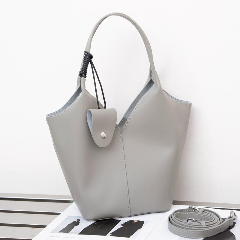 Women's Genuine Leather Large Capacity Tote Bag Handbag Luxurious Designer Style Ladies Fashiable Leisure Shopping Bags