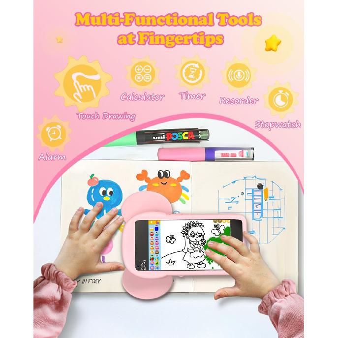 Kids Toys Smart Phone, 3.97" Touchscreen Toddlers Kids Smart Phone, Birthday Gifts for Girls Age 3 4 5 6 7 8 9 10 Year Old, Learning Toys Play Cell
