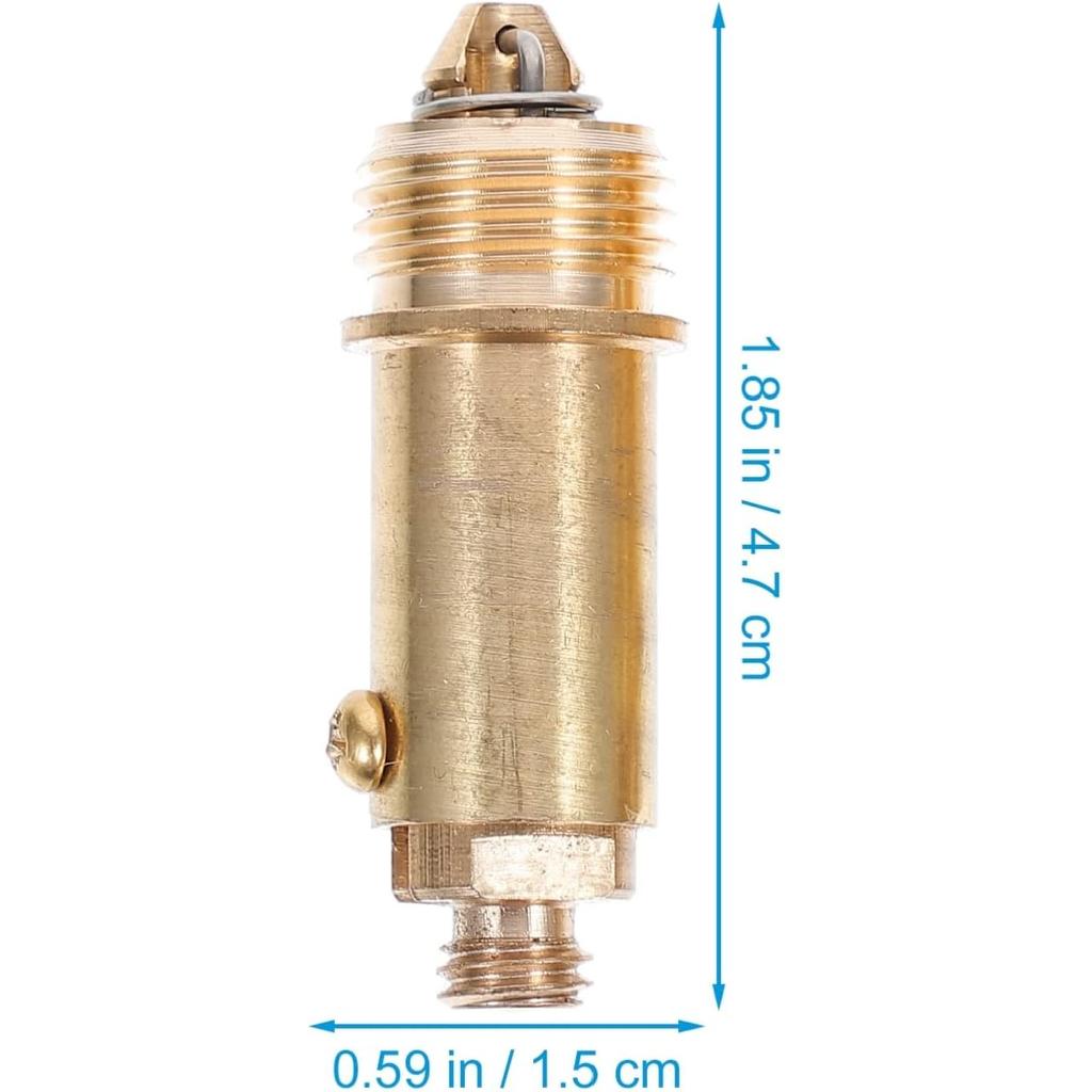 2pcs Brass Pop-up Drain Stopper Bolt Sink Spring Plug Basin Clicker Bolt