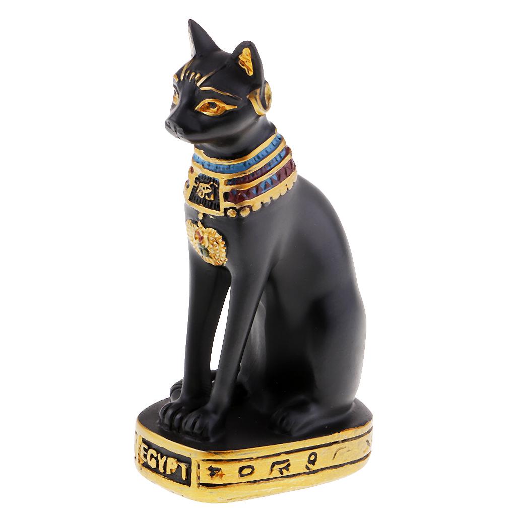 4\\\\\\\\\\\\\\\\\\\\\\\\\\\\\\\" Resin Ancient Cat Bastet Figurine