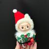 Non-Toxic For Mini Labubu 4.0 Christmas Clothing Toys Pin For Love Clothes Elk Cloak Cute Mini Christmas Skirt Cloak Accessories