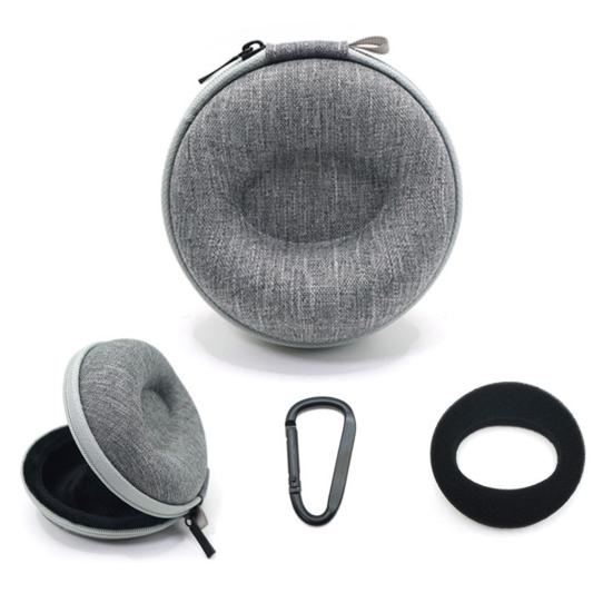 Einzelne Reiseuhr-Box Stoßfeste Uhrenaufbewahrungsbox Oxford-Gewebe Hartschalen-Uhrenschutz Anti-Rüttel-Box für 36-52mm Uhren und Smartwatches