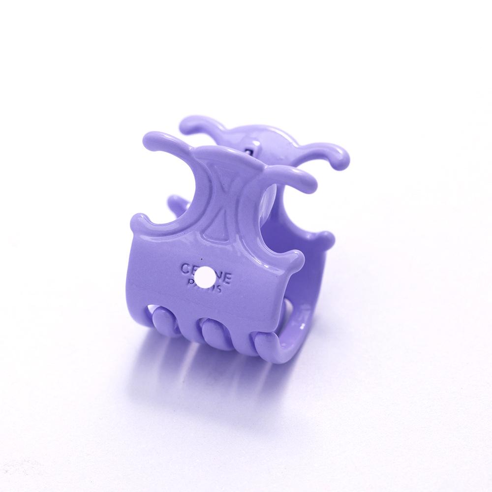 

Красочные мини-заколки-крабы для волос с эмалью в виде макарон - Милые аксессуары для волос