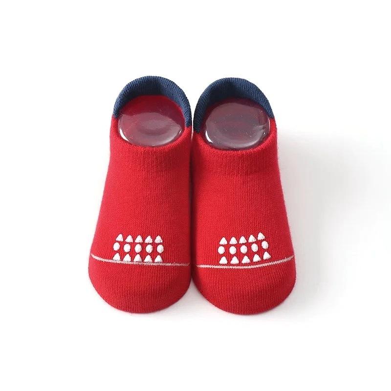 Non-Slip Cute Candy Color Baby Socks - Breathable, Cold Protection for Toddlers (Spring, Summer, Autumn)