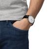 Tissot Leather Strap silver Dial Men's Fashion Watch T109.610.16.031.00