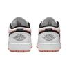 Air Jordan 1 Low GS Light Madder Root White Black Leather GS Retro Sneakers DM8960-801
