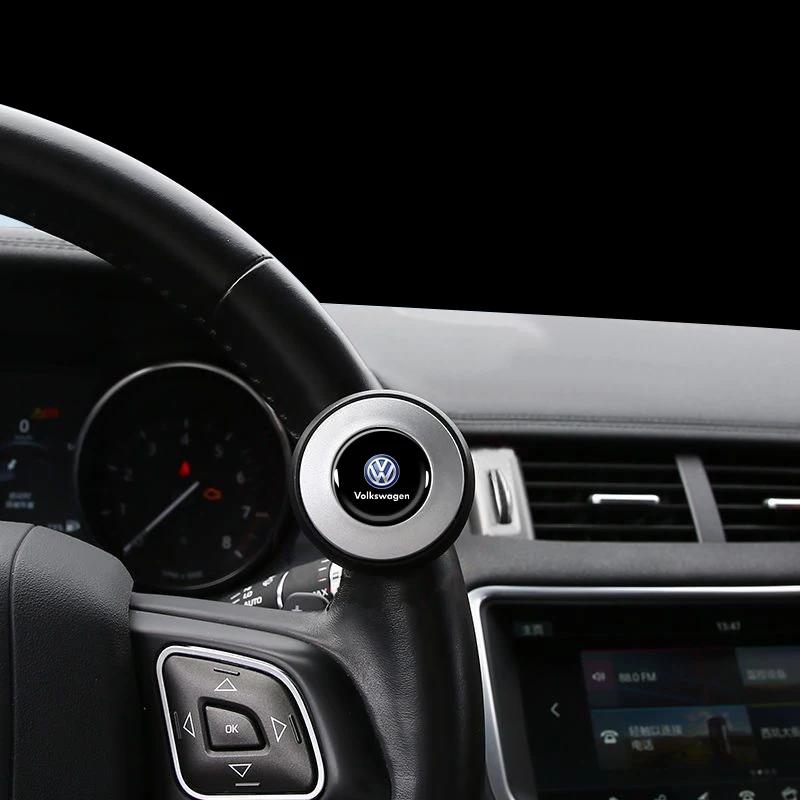 Car Turning Steering Wheel Booster Spinner Knob 360° Rotation Control For Volkswagen Golf-5 6 7 Bora Jetta MK6 Bora Passat B5 B6