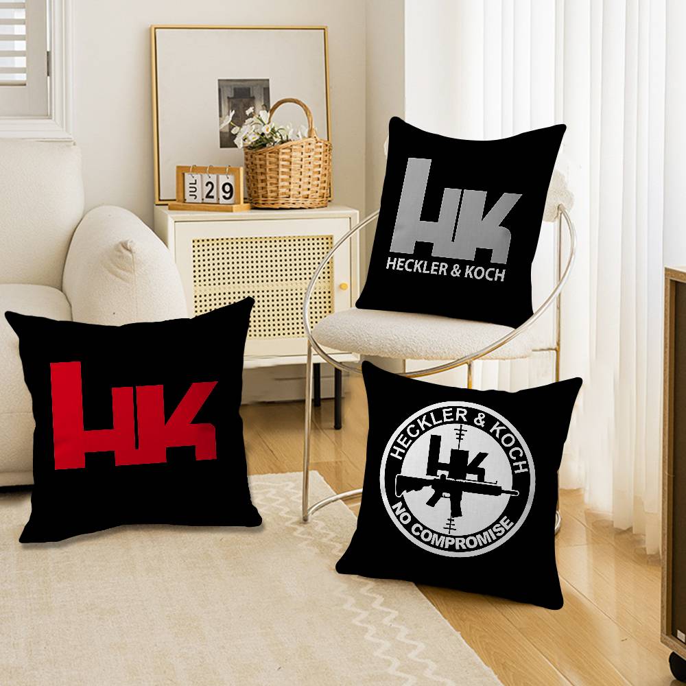 H-Hecklers Kochs Personalized Pillow Dust Cover Bedroom Kids Party Decoration Pillowcase Birthday Children Gift