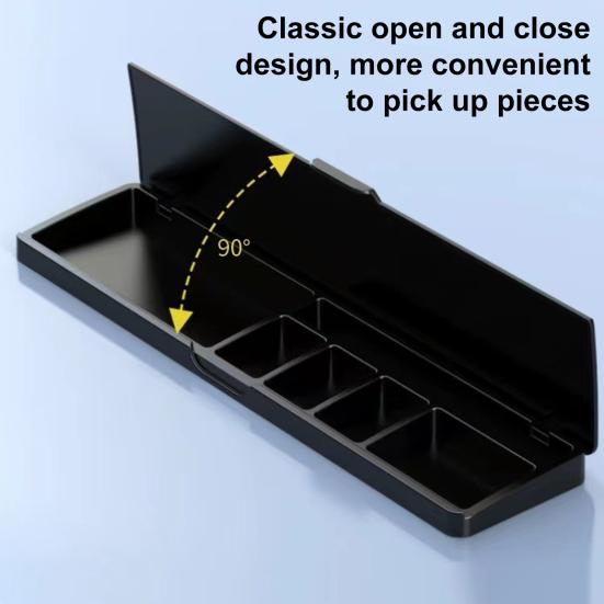 Ergonomic Keyboard Hand Rest with Compartments Non-Slip Design Multipurpose Desktop Storage Box Keyboard Wrist Support