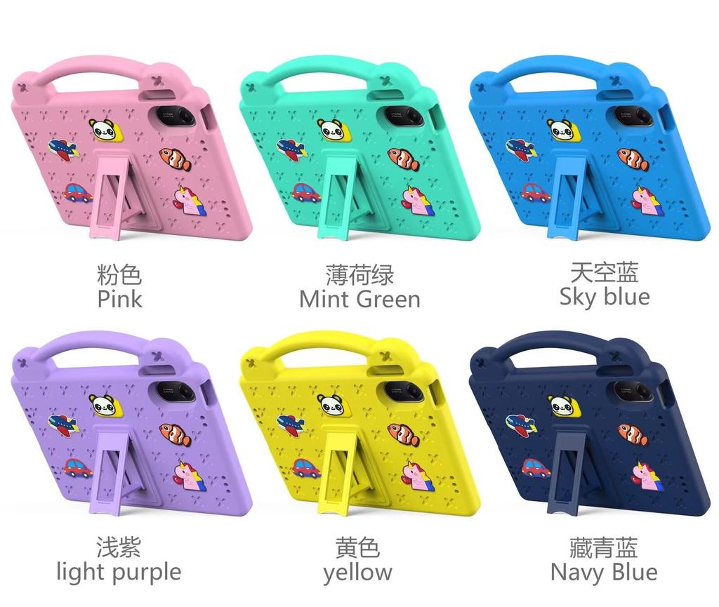 Kids Cute EVA Cover For Redmi Pad 2 11 Pro 12.1 Case Shockproof SE 4G Pad 8 7 11.2 For poco pad X1 M1 Tablet Coque