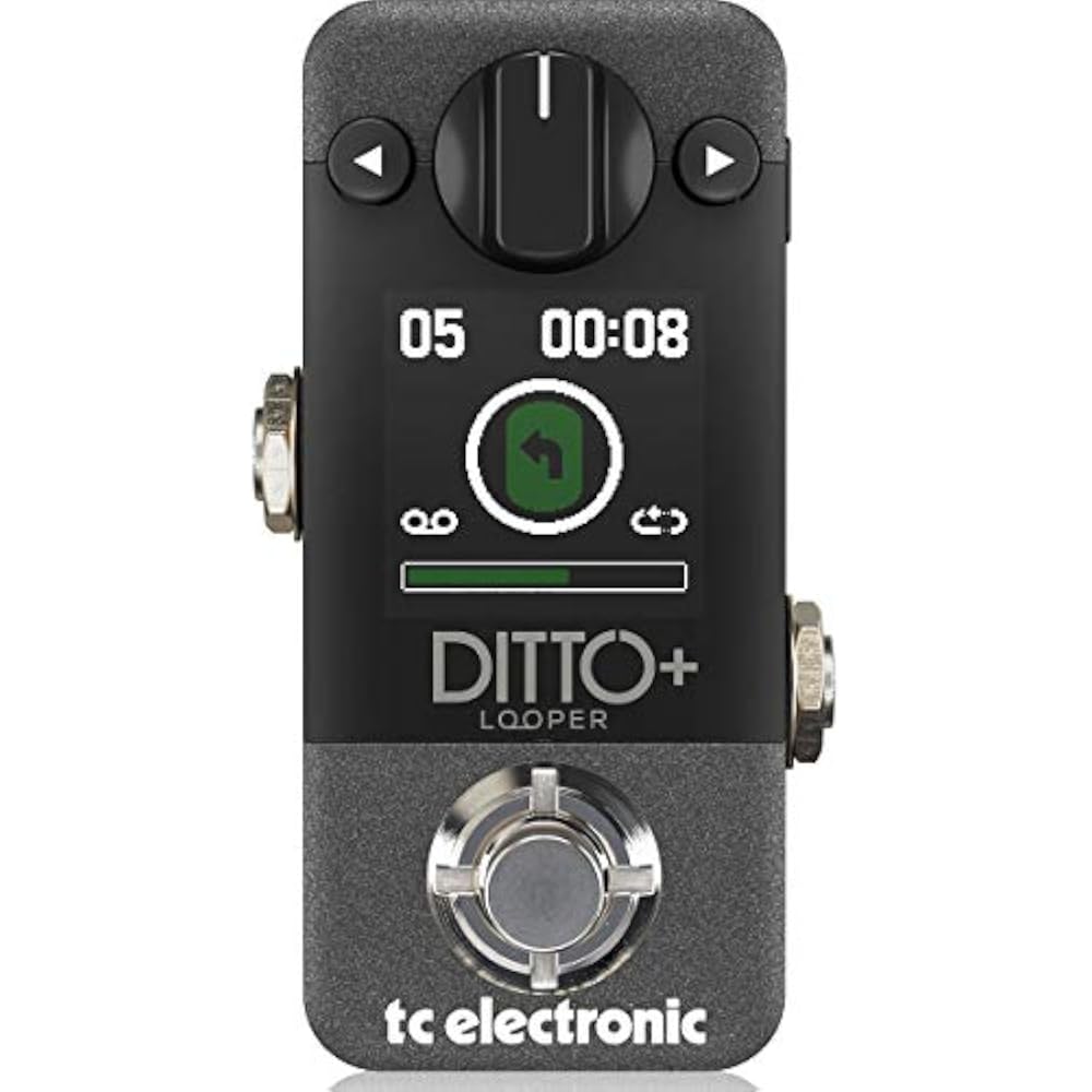 TC Electronic Compact Looper Pedals, 99 Slots, 60 Minute Loop Time, Color Display, Extended Loop ...
