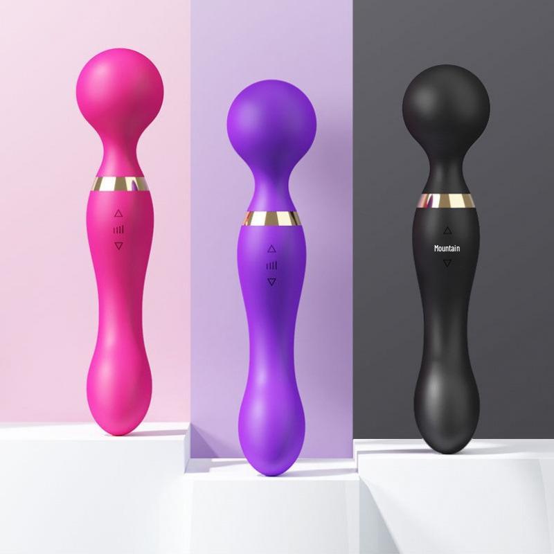 Women's Dual-Head Vibrating G-Spot Massager - Silent, Ten-Frequency