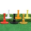 Golf Rubber Tees Golf Opening Shape Rubber Tees Driving Range Golf Tees Holder for Indoor Outdoor Backyard Home Durable
