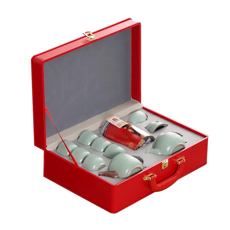 

Chinese Dragon Pottery Tea Set