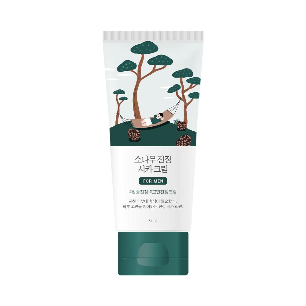 Round Lab [sensitive Soothing] Round Lab For Men Pine Soothing Cica Cream 75ml