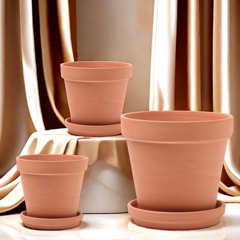 Terracotta Flower Pot Set