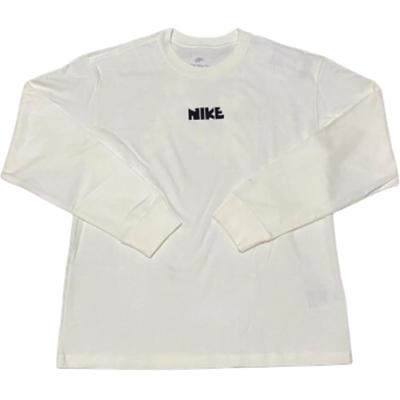 Round Neck Fashion Versatile Pullover Long Sleeve Sweatshirt Men Sweatshirt White FN0253-133