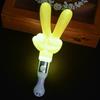 LED Foam Glow Sticks Finger Shaped Bulk Glow Sticks 3 Lighting Modes Gesture Party Supplies Battery Powered Fluorescent Light Props for Parties