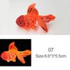Glow In The Dark Artificial Aquarium Fishes Realistic Moving Floating Colorful Goldfish Fake Fish Ornament for Aquarium Tank