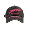 Korean Couple Spring and Summer Street Fashion Brand Letter Embroidery Wash Soft Top Baseball Hat Woman Showing Face Little Duckling Hat Man