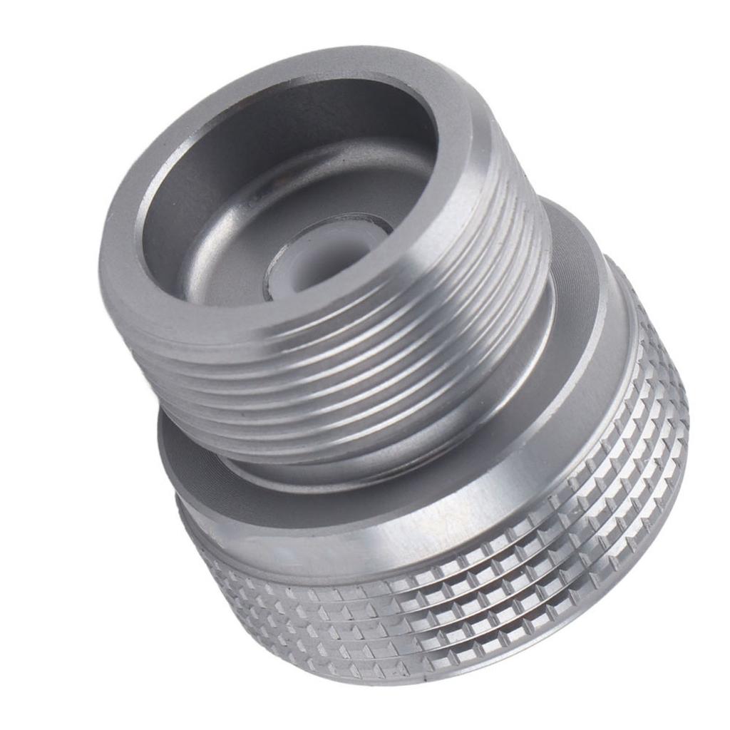 Camping Gas Canister Adapter Convertor Valve Flat Canister To 1L MAPP Gas Tank Adaptor
