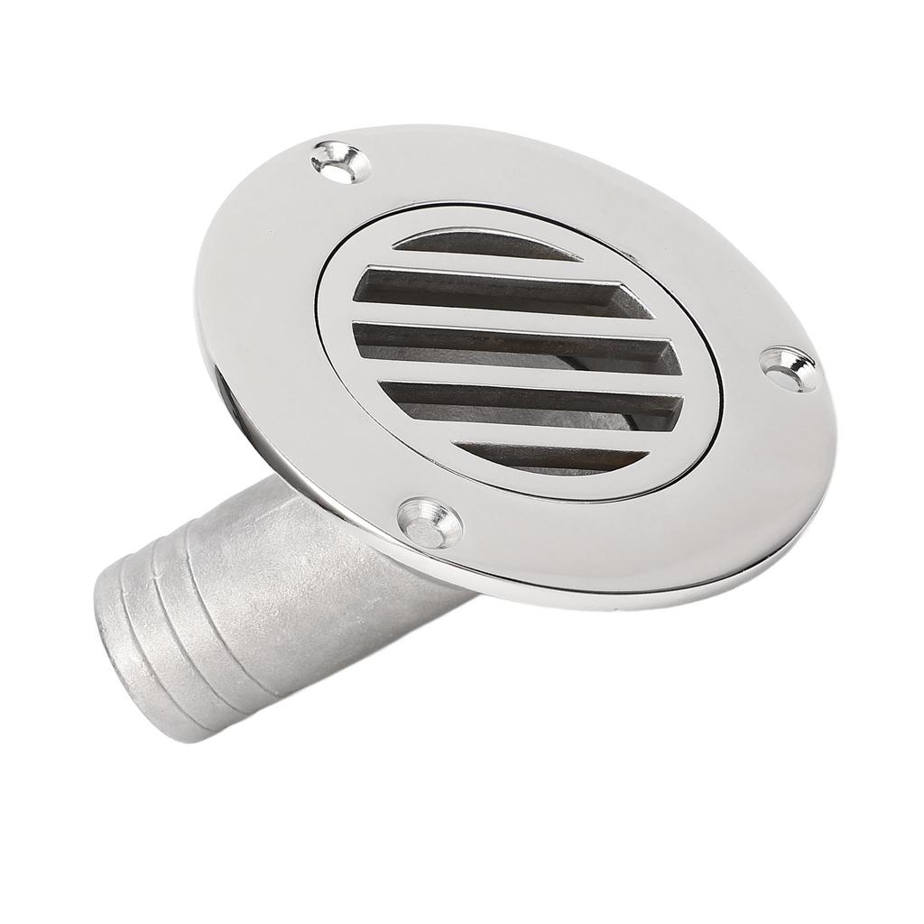 Marine Deck Drain 316 Stainless Steel 1in Boat Floor Deck Drain Cover Yacht Deck Drainage Hardware Replacement