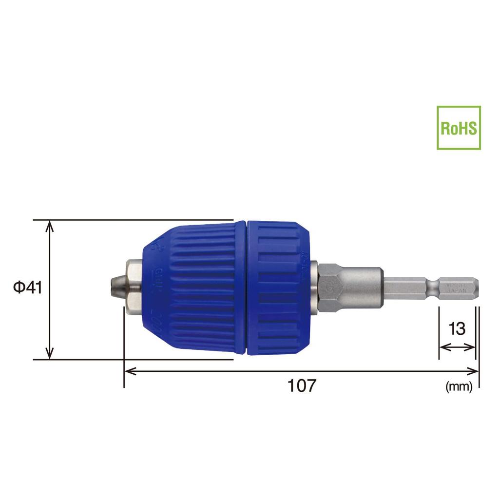 VESSEL Drill Keyless Type Chuck, (Gripping Range 1.0-10mm) BH-36