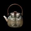 Heat-Resistant Glass Teapot with Handle