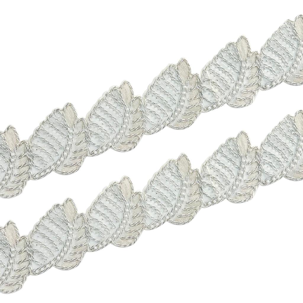 Multicolor Embroidery Leaf Bead Lace Clothing Window Accessories Luggage Dress Decorative Lace Accessories