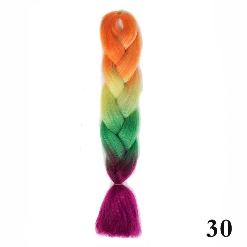 Braids Hair Extensions Balayage Ombre DIY Quick Weave Braiding Hair for Cosplay Daily Use for Women