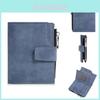 Urban Minimalist Pu Wallet For Women With Card Organizer And Solid Pattern Design For Everyday