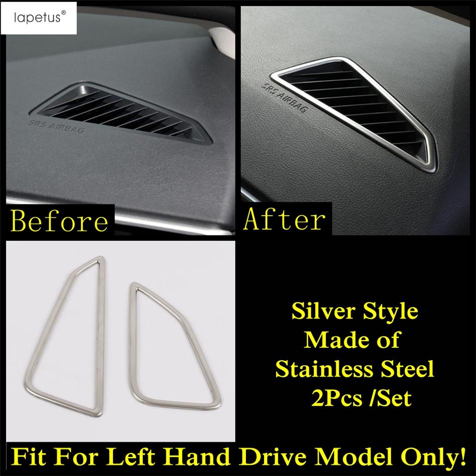 Central Console Dashboard Air AC Vent Outlet Frame Cover Trim For Toyota Corolla E210  - 2025 Stainless Steel Accessories